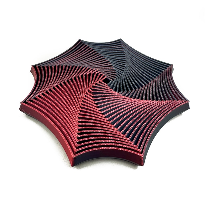 Fidget Octagonal Toy, 3D Printing Geometric Illusion, Sensory Stress Relief Toy for Parties