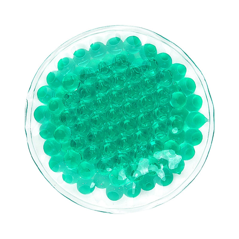 Round Cooling Gel Eye Pad, Hot Cold Compress for Eye Strain Relief, Ice Gel Pack for Men Women