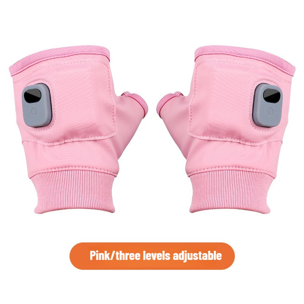 Thermal Winter Gloves Electric Heated Powered Windproof Touchscreen For Cycling Skiing 6