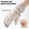 Fashion Winter Skiing Gloves Thick Warm Cold Resistant Touchscreen Electric Bike Riding Fleece Line 2