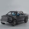 Alloy Diecast Ford Raptor F150 Pickup Truck Toy Car, Doors Opened Pull Back, Sound and Light Model Car for Boys