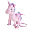 Walking Singing Electric Plush Toy Unicorn Leading Rope Angel Horse Doll 5