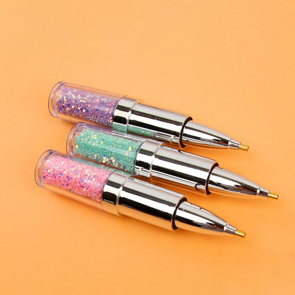 Cute Diamond Painting Pen For Painting Lipstick Shape Drill Pen Stylish Ergonomic Plastic Sewing Cr 2