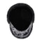 Winter Thickened Fleecelined Cold Cap Mens Leather Flat Top Baseball Cap Warm Ear Hat For Elderly 3