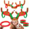 Inflatable Antler Hat Toss Game Toy for Kids and Adults Xmas Party