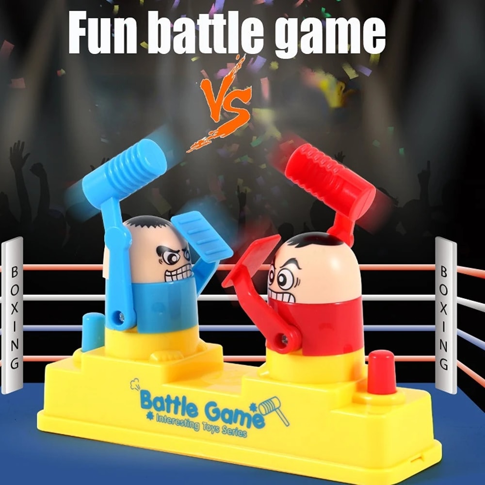 Antistress Toy Prank Fight Battle, Funny Hot Joke Toy, Interactive Table Game Gift for Fun