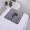 SPA Massage Bedspread Towel Velvet Thickened Beauty Table Planking Face Towel With Face Breath Hole 5