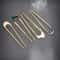 Fashion Luxury Silver Gold Enamel Shell Hairpin For Women U Shape Metal Hair Stick Elegant Hairwear 0