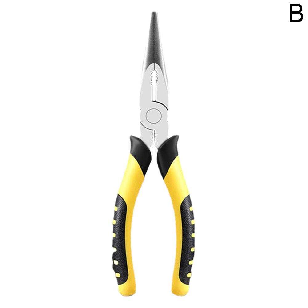Crimping Pliers Needle Nose Pliers Universal Wire Cutter Multifunctional Hardware Hand Tools 7