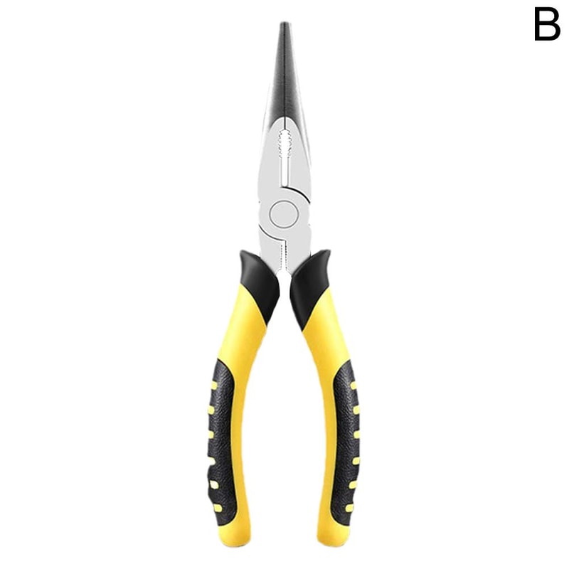 Crimping Pliers Needle Nose Pliers Universal Wire Cutter Multifunctional Hardware Hand Tools 7