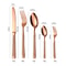 Heavy-Duty Stainless Steel Knife, Fork, Spoon, Western Steak Tableware Set