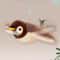 Interactive Cat Toy, Electric Bird Feather, Rechargeable Automatic Squeaky Plush Toy for Kittens, Bite Resistant
