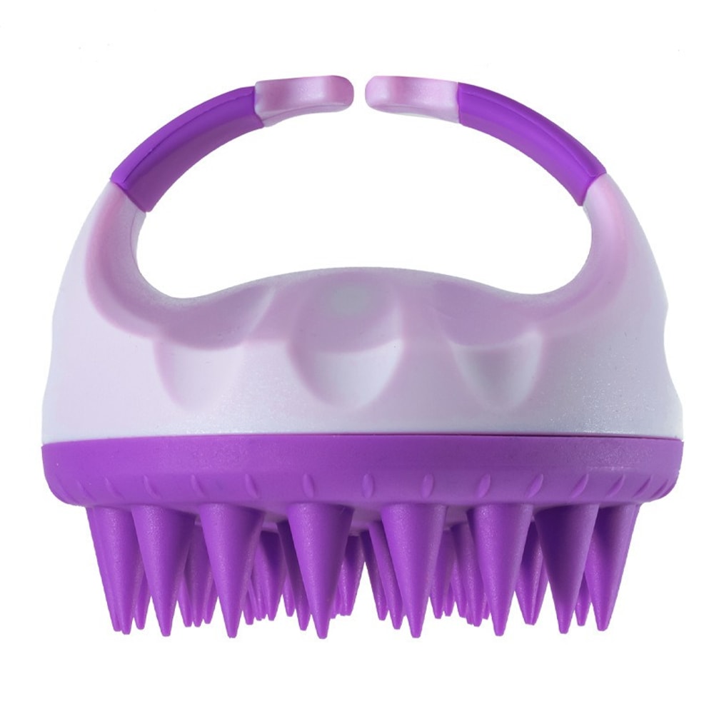 Hair Washing Brush Scalp Exfoliator Scalp Scrubber Shampoo Brush Massager Clean Scalp Comb 9