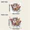 Christmas Decorative Stickers Self Adhesive Removable 3D Santa Claus And Rudolf Wall Stickers For H 2