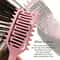 Hollow Out Detangling Hair Brush Curl Define Styling Brush Shaping Curls Barber Hairdressing Tools 1
