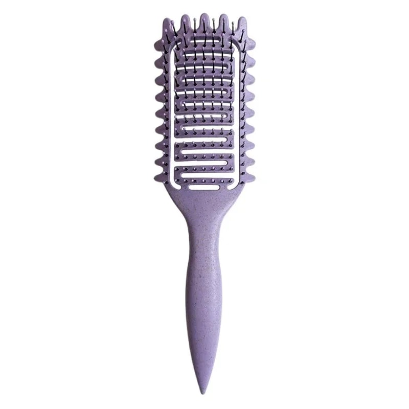 Hollow Out Detangling Hair Brush Curl Define Styling Brush Shaping Curls Barber Hairdressing Tools 5