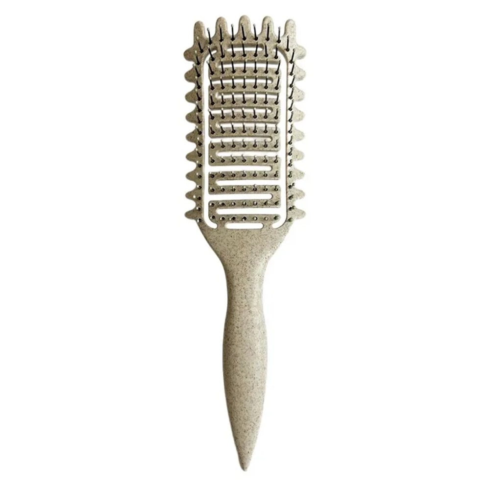 Hollow Out Detangling Hair Brush Curl Define Styling Brush Shaping Curls Barber Hairdressing Tools 6
