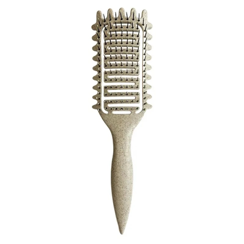 Hollow Out Detangling Hair Brush Curl Define Styling Brush Shaping Curls Barber Hairdressing Tools 6