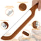 Serrated Bagel Cutter Bread Bow Cutter With Bamboo Handle Stainless Steel Sourdough Bread Slicer Po 4