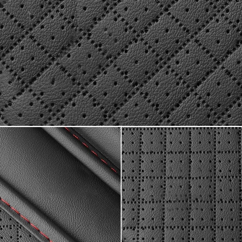 Breathable Center Console Box Cover, Universal Car Arm Rest Cushion PU Leather, Anti Scratch Armrest Box Protector