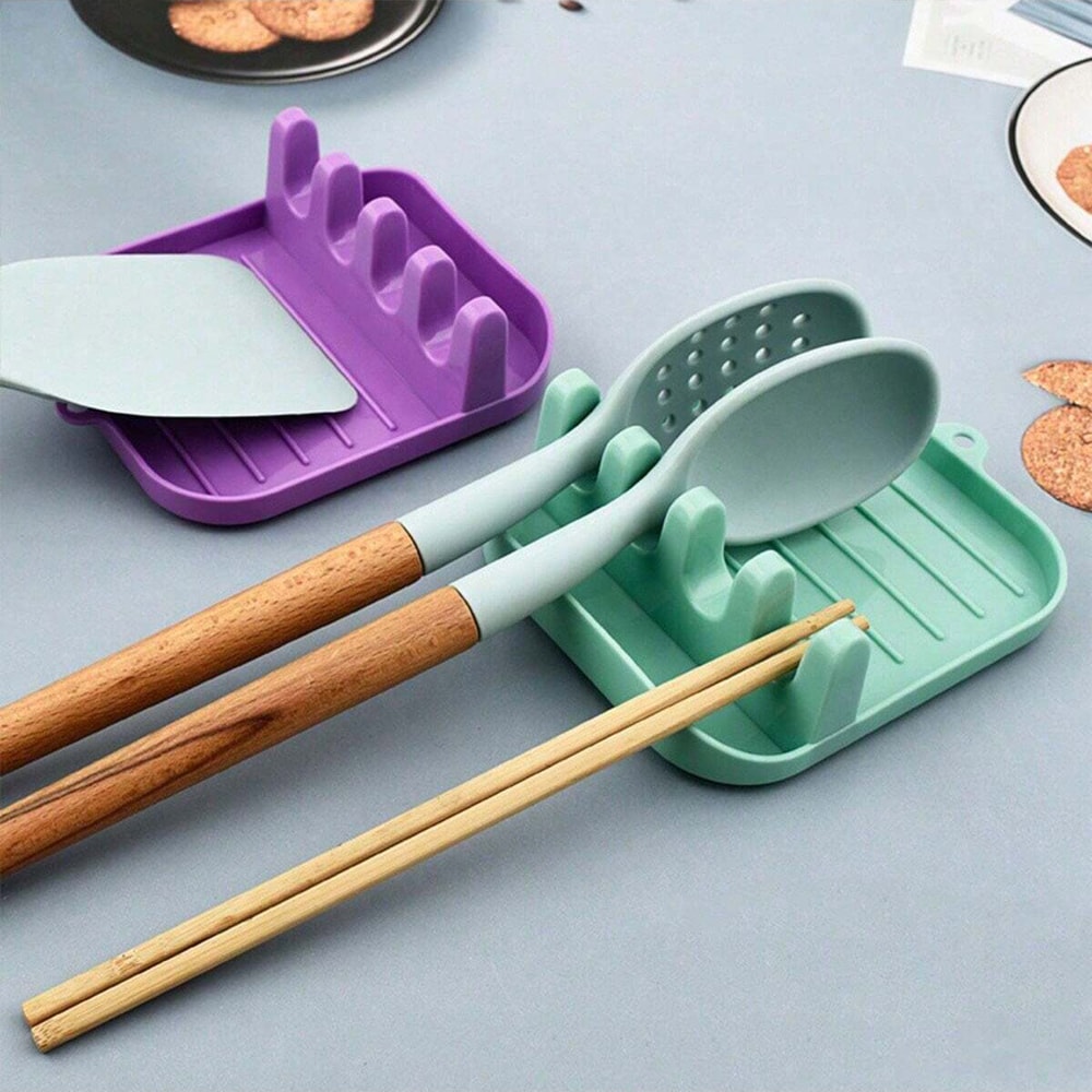 Multifunctional Household Spatula Rack Kitchen Shovel Spoon Storage Cutting Board Pot Cover Shelf 5
