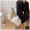 Large Capacity Women Tote Bag, Fashionable Underarm Pouch, Retro PU Leather Shoulder Bag, Casual Crossbody Bucket Bags