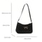 Korean Fashion Women Handbag Under-Arm Bag for Autumn Winter with Bow Decoration