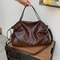 Female Crossbody Bag Retro PU Leather Shoulder Tote Bags Korean Fashion Armpit Bag For Women 6