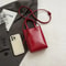 Simple Retro Handbags And Purses PU Leather Mini Crossbody Bag For Women 0