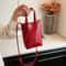 Simple Retro Handbags And Purses PU Leather Mini Crossbody Bag For Women 1