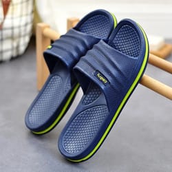 comfortable pmoiste soft eva bathroom slippers for men, high-quality indoor slip-on designer shoes