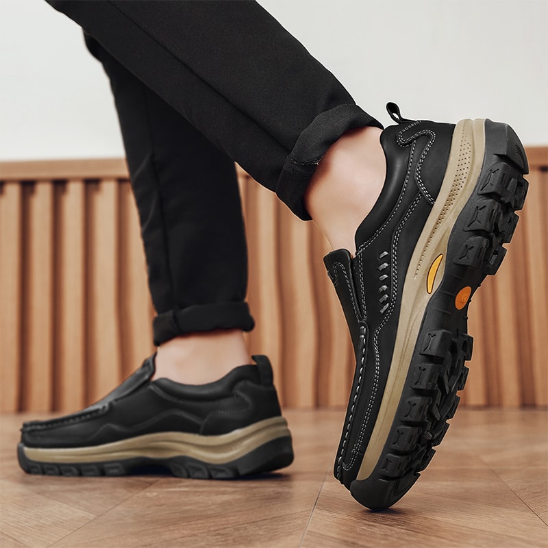 Simple Trendy SlipOn Sneakers Mens HandStitched Fashion Loafers Large Size Office Casual Shoes 5