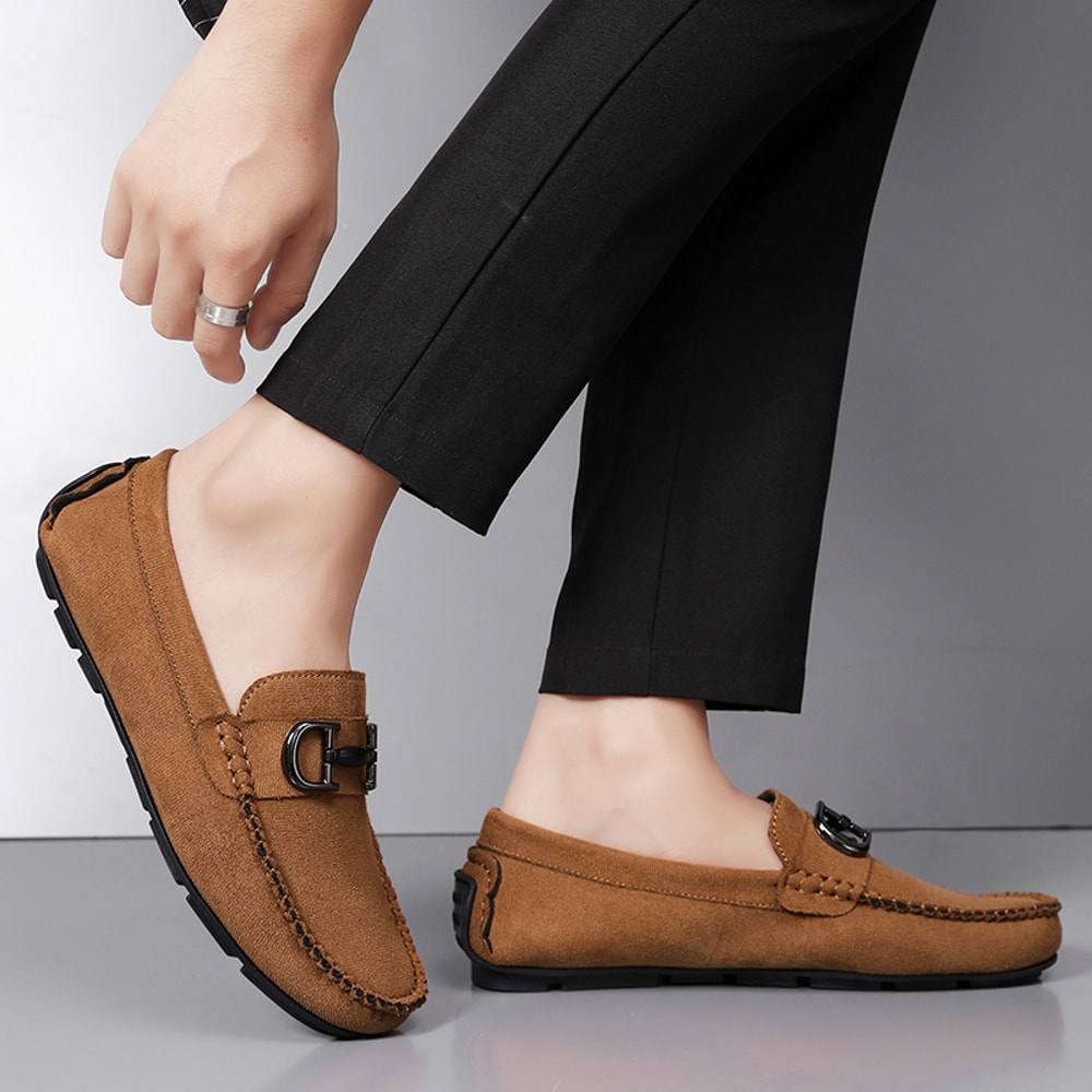 Versatile New Men's Comfortable Casual Shoes, Soft-Soled, Wear on One Foot for Convenience