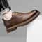 Business Casual Handmade Mens Shoes Leather LaceUp Soft Sole Comfortable Breathable 0