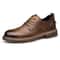 Business Casual Handmade Mens Shoes Leather LaceUp Soft Sole Comfortable Breathable 5