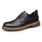 Business Casual Handmade Mens Shoes Leather LaceUp Soft Sole Comfortable Breathable 6