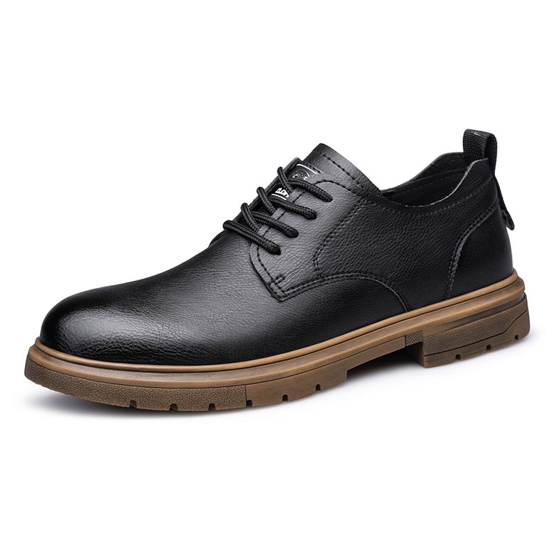 Business Casual Handmade Mens Shoes Leather LaceUp Soft Sole Comfortable Breathable 6