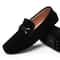 High Quality Suede Slip On Men Loafers Genuine Leather Casual Shoes Soft Non Slip Driving Flats 4