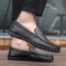 Luxury Brand Comfortable Men Loafers Genuine Leather Casual Shoes Breathable Italian Moccasins For 3