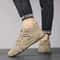 Spring Ankle Boots For Men Casual Loafers NonSlip Sneakers Khaki Work Shoes 3