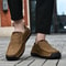 Handmade Design Man Shoes New Soft Loafers Slip On Leather Casual Shoes For Men 1