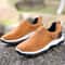 Outdoor Walking Shoes Loafers New Casual Shoes Men Sneakers Autumn Slip On Suede Leather Male Footw 1