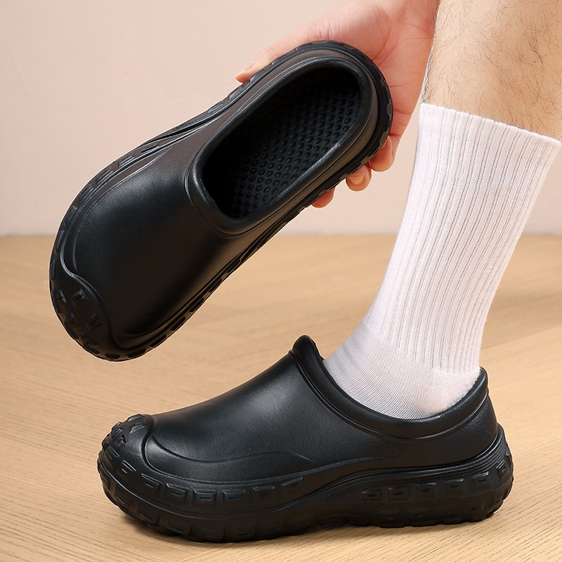 Fashionable Slip-on Anti-slip Beach Shoes, Lightweight Outdoor Sandals for Women