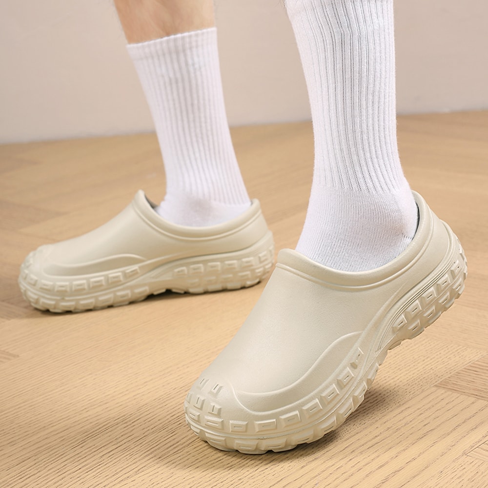 Fashionable Slip-on Anti-slip Beach Shoes, Lightweight Outdoor Sandals for Women