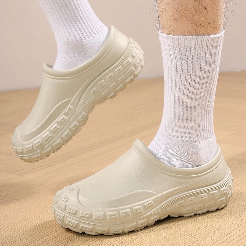 Fashionable Slip-on Anti-slip Beach Shoes, Lightweight Outdoor Sandals for Women