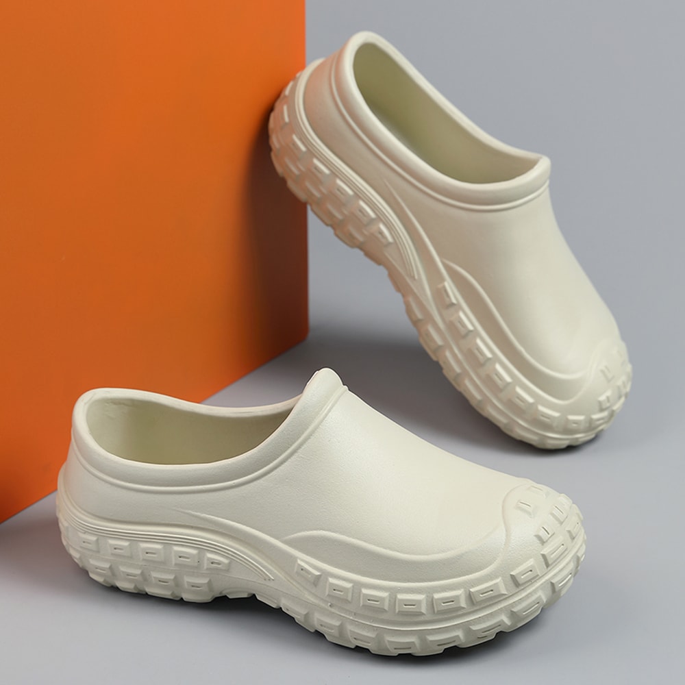 Fashionable Slip-on Anti-slip Beach Shoes, Lightweight Outdoor Sandals for Women