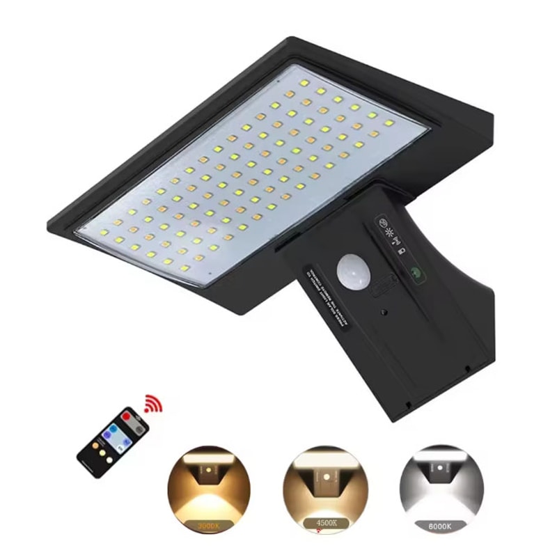 Solar Flood Lights With Motion Sensor Waterproof Wall Lights For Porch Yard Garden Security 5
