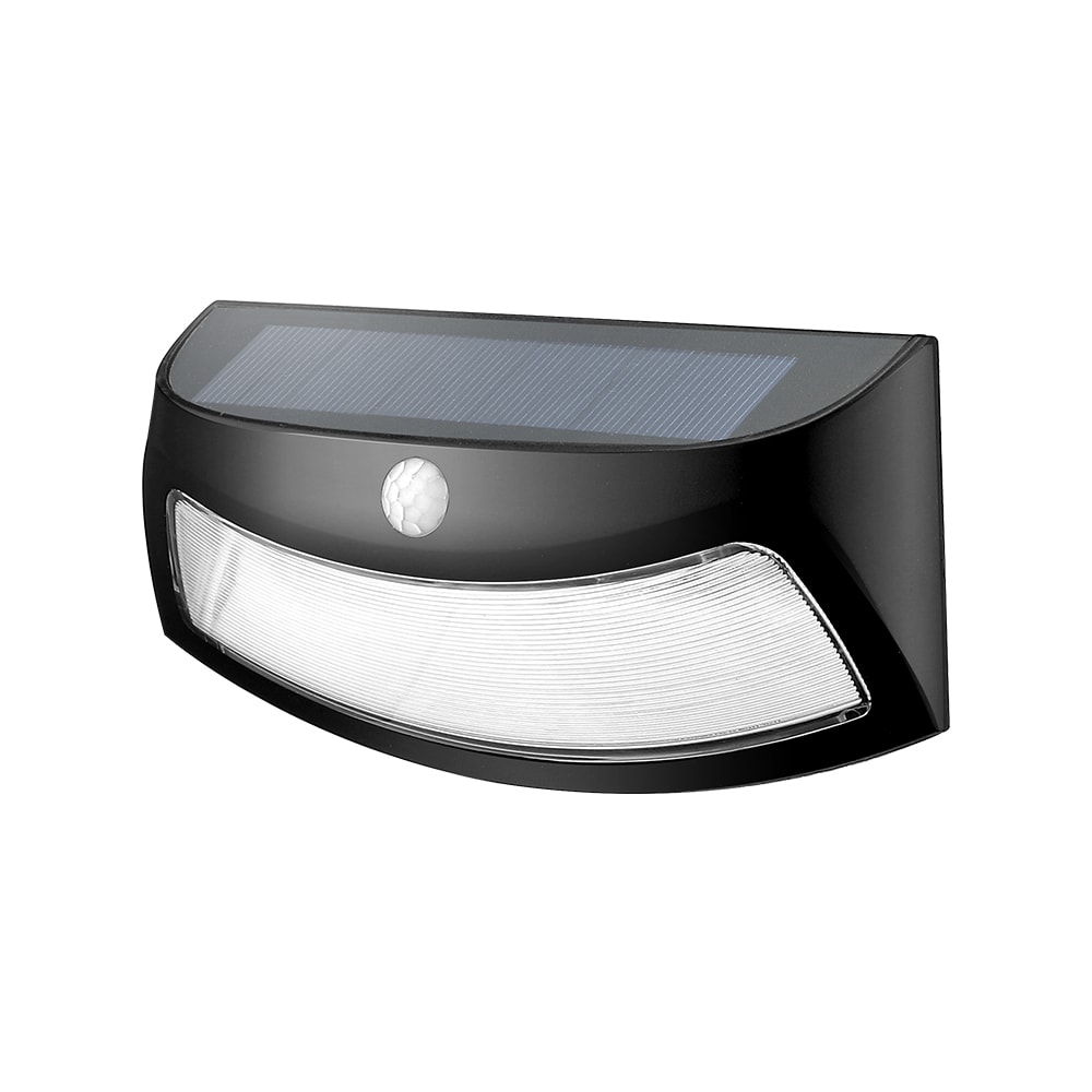 Waterproof Motion Sensor Solar LED Wall Lamp For Outdoor Garden Fence Porch Security Lighting 5