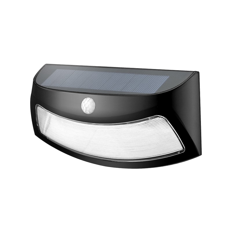 Waterproof Motion Sensor Solar LED Wall Lamp For Outdoor Garden Fence Porch Security Lighting 5