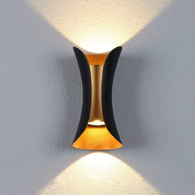 Outdoor Waterproof LED Wall Lamps Aluminum Porch Courtyard Lights IP65 Up And Down Lighting Wall Li 2
